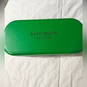 Kate Spade Glasses Case - Green/Black